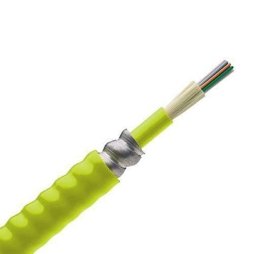 Panduit FOPPW24Y 24-Fiber Indoor Armored Cable, OM5, 50Mu