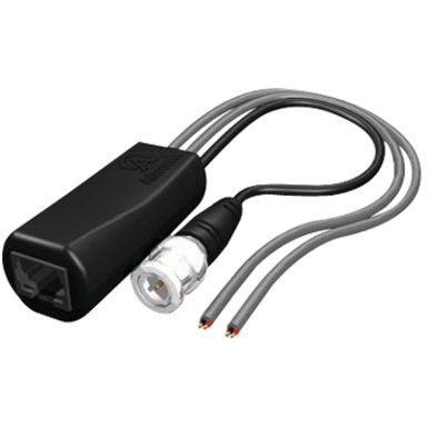 Altronix HubWayAV2 UTP Passive Video/Data/Power Slim-Line Balun, Passes 24VAC/28VAC Image of AX-HUBAV2
