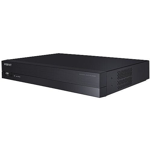 Hanwha ARN-810S Series 8-Channel 8MP Plug and Play NVR, HDD Not Included
