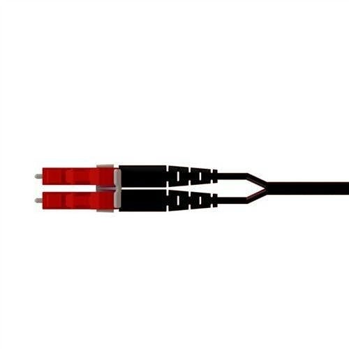 Panduit F92EPKBLBSBM005 Fiber Optic Patch Cord, OS2 2-Fiber 1.6mm PC OFNP, 5m