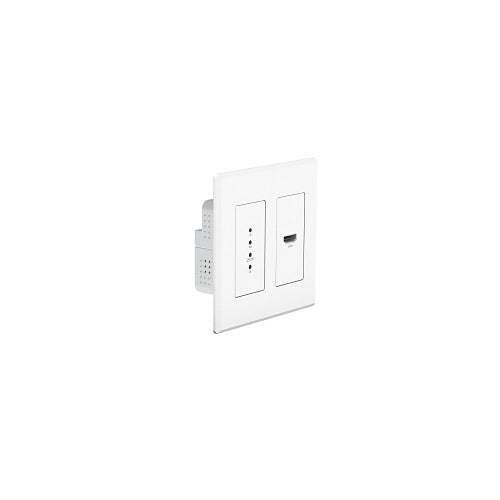 Blustream HEX11WP-TX-US HDMI Wall Plate HDBaseT Transmitter, White