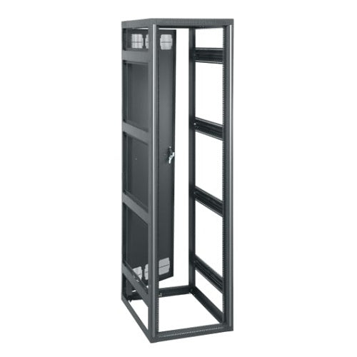 Middle Atlantic BGR-4538 4-Post Rack with Rear Door, 38\\"D Floor Standing Cabinet, 45U RMS, TAA Compliant