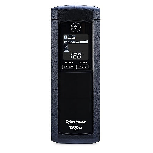 CyberPower CP1350PFCLCD PFC Sinewave for UPS Systems, Mini-Tower, Sine Wave, 1350VA 880W