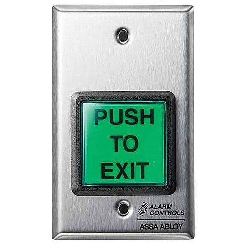 Alarm Controls TS-2T Push Button Image of AC-TS2T