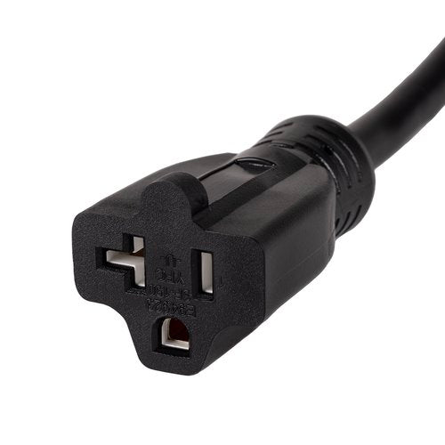 WattBox WB-EXT-20A-3FT 20A Male Power Exension Cord, 3\'