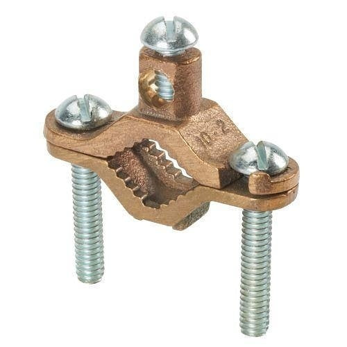 Panduit GPC2-4-X StructureGround Grounding Clamp, 2-1/2-4\\", Bronze