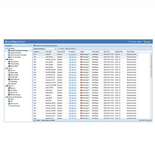 GeoVision GV-Recording Server 3rd Party IP Camera, 72-Channel License