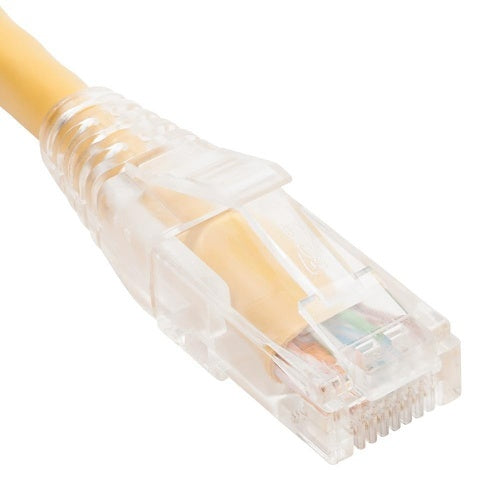 ICC ICPCSV01YL CAT5e Patch Cable, 1\' (0.30m), 10-Pack, Yellow