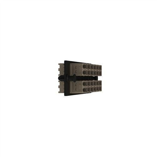 Panduit FAP12WLLBLBDLCZ 12 Position Keyed Standard Light Brown Duplex LC Connector