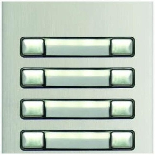 Alpha N3280/AL 8-Port Butt Nexa Panel Module, Aluminum