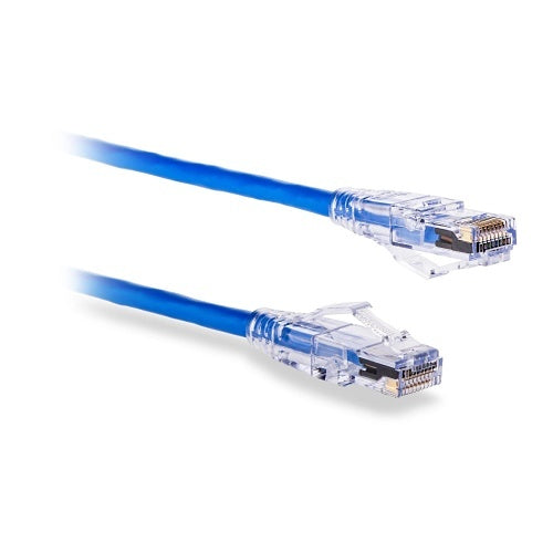 Signamax C6C-128BU-10FB-S Blue Unscreened CAT6 Ethernet Cable, 10\', Blue