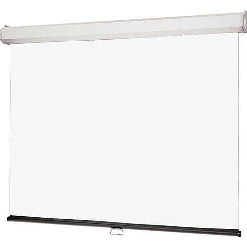 Draper 206113 161\\" Luma with AutoReturn Manual Projection Screen, HDTV, Matte White