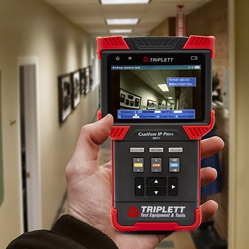 Triplett 8071 Camview IP Pro+ IP and Analog CCTV Tester Meter