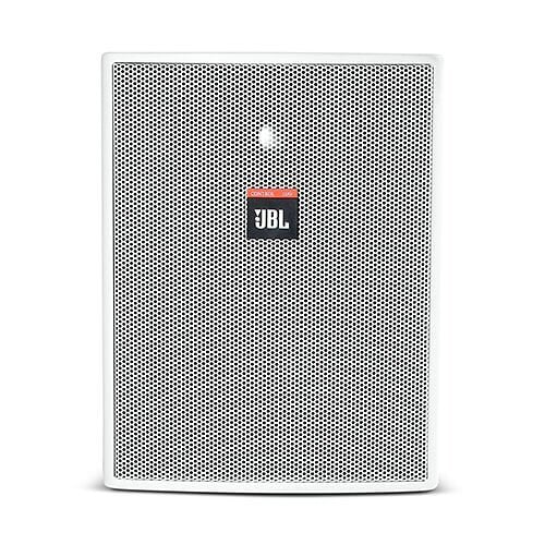 JBL Professional C25AV-LS 5.25" Control Compact Indoor Outdoor Background/Foreground Loudspeaker for Life Safety Application, White, Pair