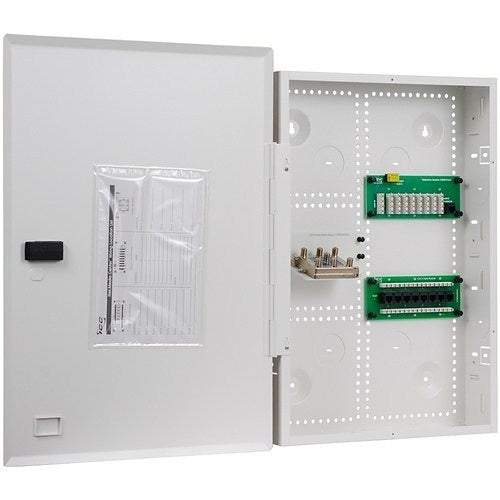 ICC ICRESDC21K Structured Wiring Enclosure, Combo, Net Media Center, 21\\"