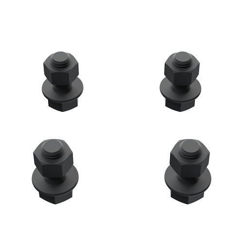 Pedestal Pro SHEAR-500 Break Away Bolt Kit with 1/2\\" Nylon Bolts and Nuts