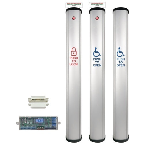 Camden CX-WC18 4-1/2\\" Wide Column Switch with LED Annunciator Restroom System Kit