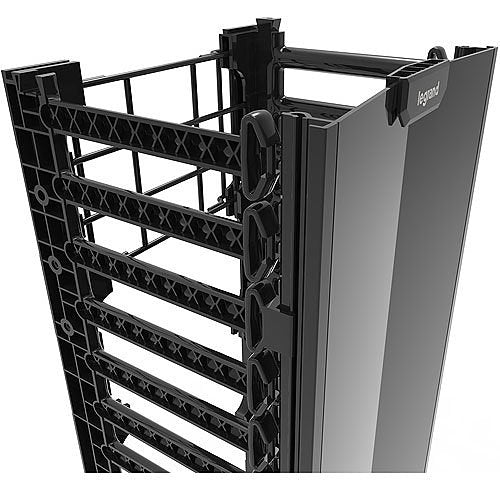 Legrand Q-Series Vertical Manager, 7\' H x 6\\" Wide, Single Sided Image of OR-QVMS706