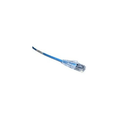 Belden CAD1106002 CAT6 Patch Cable, 28/4 Stranded, UTP, CMR, T568A/B-T568A/B, 2\' (0.6m), Blue