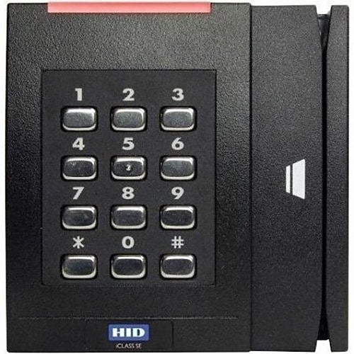 HID 925NTNNEK00101 RMK40 ICLS and SE Reader, Wiegand, PIG, Black