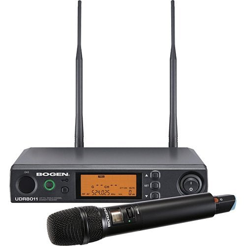Bogen UHF8011HH - UHF Wireless Handheld Microphone System Image of BO-UHF8011HH