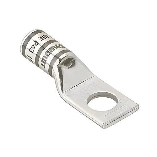Panduit LCA4/0-12H-X Copper Compression Connector Lug, 1-Hole, 4/0AWG