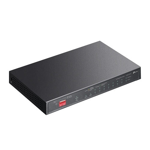 TP-Link TL-SG1210PP 10-Port Gigabit Desktop Switch with 6-Port PoE+ and 2-Port PoE++, 123W Budget