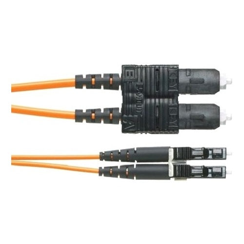 Panduit F62ELLNSNSNM027 Fiber Optic Patch Cord, OM1 2-Fiber 1.6mm PC LSZH Line Card1 Duplex/Silver Coated Copper Duplex, Standard, 27m