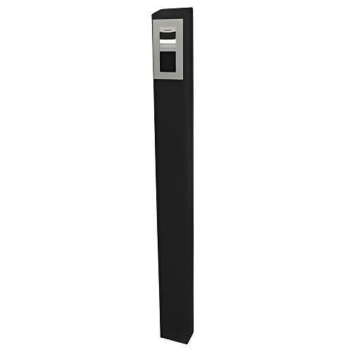 Pedestal Pro 66" Pedestal, Steel, 4x6, Black