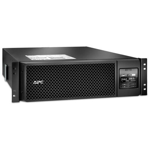APC SRT5KRMXLW-HW Smart-UPS On-Line, kVA, Rackmount 3U, 208V 230V, Hard Wire 3-Wire(2PH+G), 3-Wire(H+N+E), 3-Wire(H+N+G) Outlets, Network Card SmartSlot, with Rail Kit