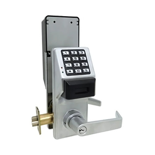 Napco PDLN4100/26D Networx Cylindrical PIN / Prox Lock with Privacy Push Button on Inner Door