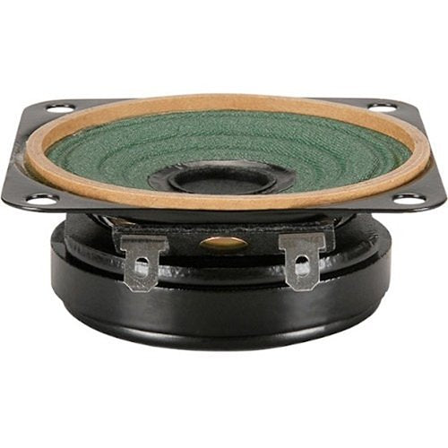 Quam 25C25Z45OT 2.5" Square Frame Loudspeaker, Weather Resistant