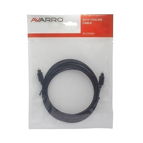 AVARRO 0E-CTOS25 Toslink Cable, 25\'