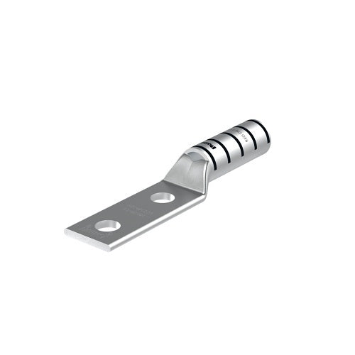 Panduit LCC350-12W-X Copper Compression Lug, 350 KCMil, 2-Hole