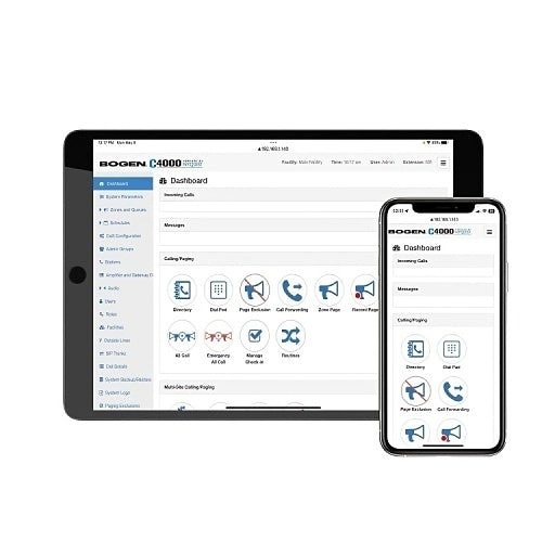 Bogen NQ-C4000-B1 Nyquist C4000 Series System Software License, Bundle, Zones, 10 CCLs, and 3-Years Software Updates