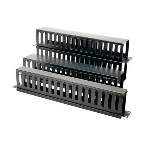 OCC CM403 19\\" Horizontal Cable Manager, finger style, 2RU single-sided