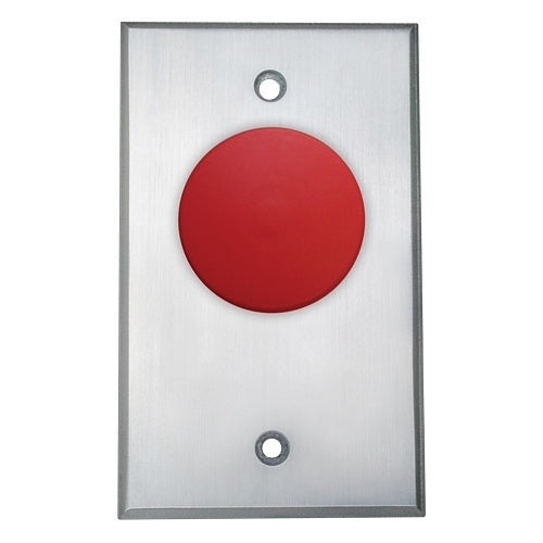 Camden CM-4050R-61N2 Push / Pull Button, N/O and N/C, Maintained, Red Only