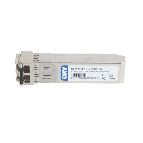 AMG Systems SFP-MM-10G-SR03-85 SFP+ Multimode Transceiver Module 10GB LC 850nm, 300m