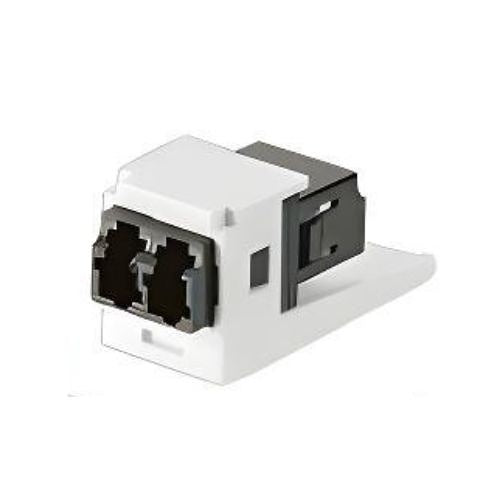 Panduit CMDABLLCZAW Mini-Com Keyed (A-BL Duplex LC Adapter