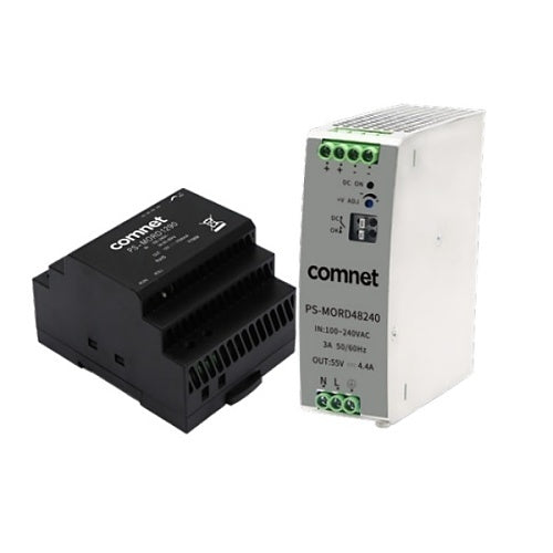 ComNet PS-MORD4860 DIN Rail Environmentally Hardened Power Supply, 48V DC, 60W