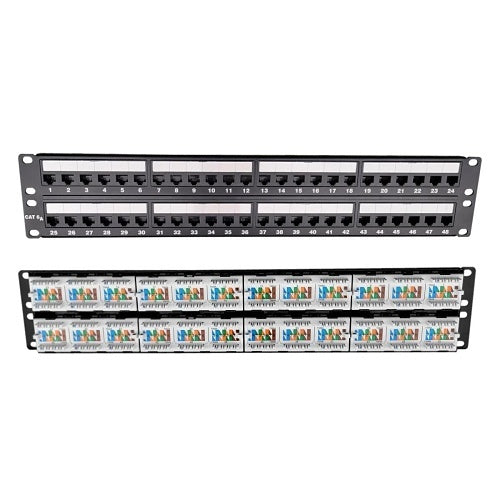Primex 135-0361 24-PORT CAT6A PATCH PANEL 568