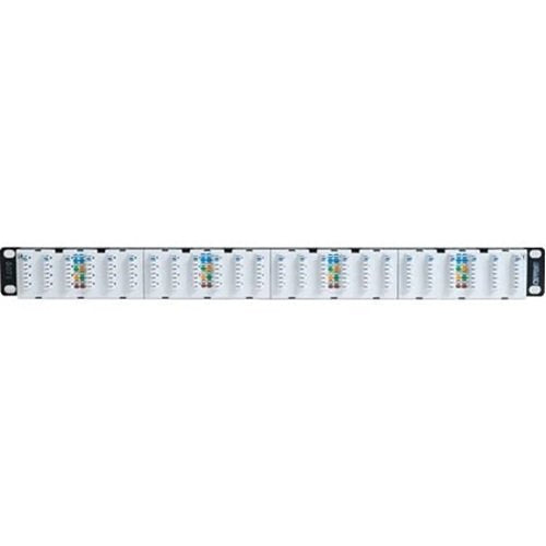 ICC ICMPP0246B Patch Panel, CAT6a, 24-Port, Rms