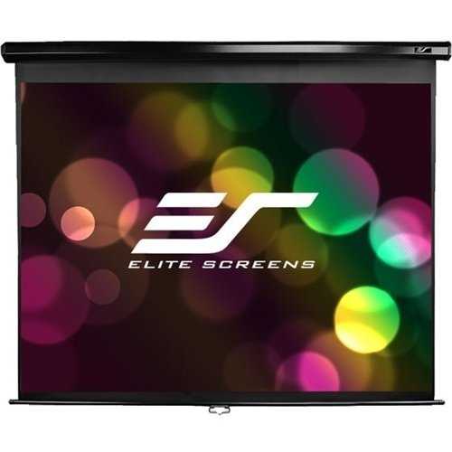 Elite Screens M120UWH2 120\\" diag. Manual Projection Screen, HDTV, 16:9, MaxWhite