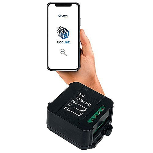 CDVI RXCUBE Stand-Alone Bluetooth Receiver, Erone and RADIUM Image of CV-RXCUBE
