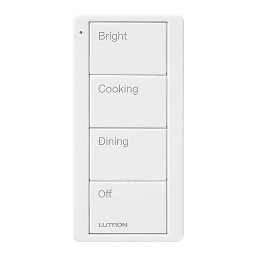 Lutron Pico PJ2-4B-GWH-P02 Hard Wire Controller Image of L1-P24BGWHP2