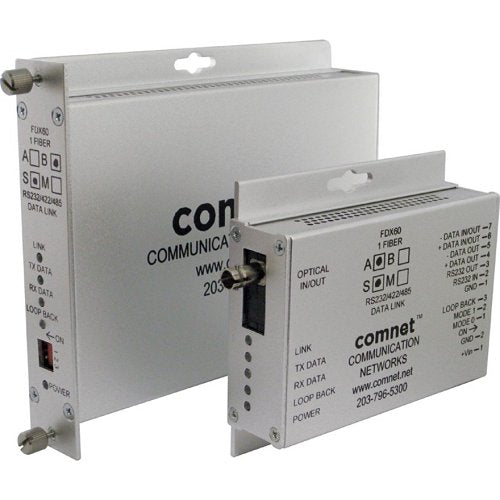 ComNet FDX60S2M Data Transceiver, 2 Fibers 23 dB Image of C4-FDX60S2M