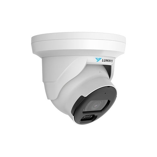 Luminys N5T-4LA2C 4MP LumiLuxSmart IP Turret  Camera, IR, White-Light LED, and Dual-Mode, 2.8mm Lens