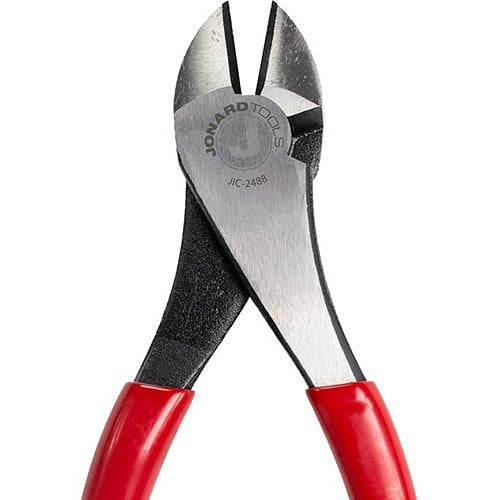 Jonard Tools JIC-2488 High Leverage Diagonal Cutting Pliers, Angled Head, 8\\"