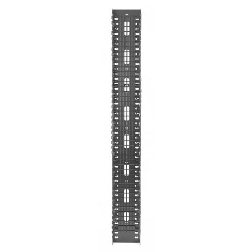 Hubbell VM1020 MAX Series Cable Management, Vertical, 10\\" Wide, 20\\" Deep, Double Sided
