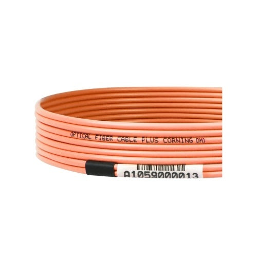 Lynn Electronics D-L2T-1R3-010M Fiber Optic Patch Cable, LC to ST Connectors, Multimode 62.5 Micron, Duplex, 3mm Zip Jacket